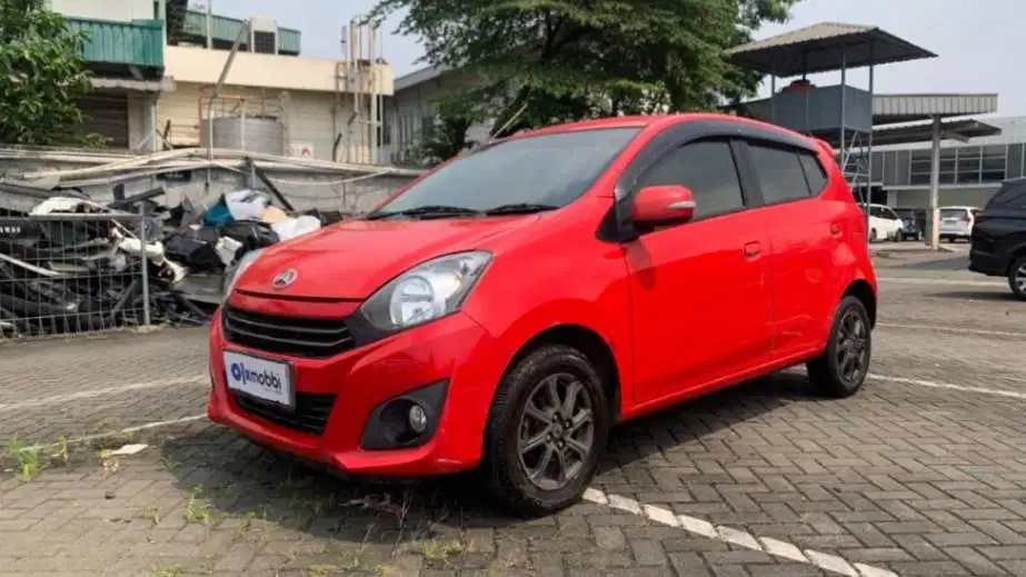 DP MURAH Daihatsu Ayla 1.0 X Bensin-AT 2023 Merah CFAVF
