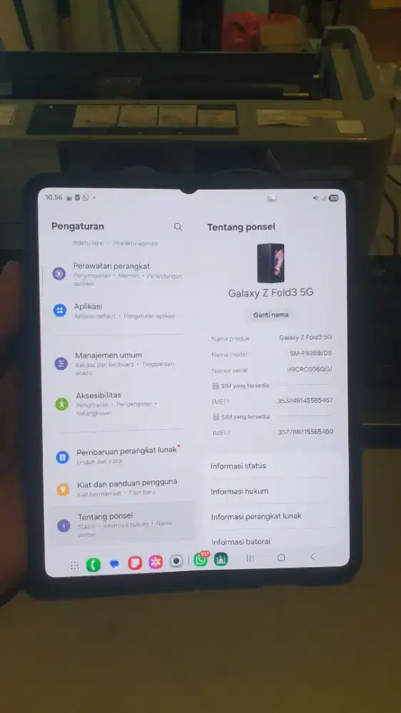 Samsung galaxy fold 3 12/256