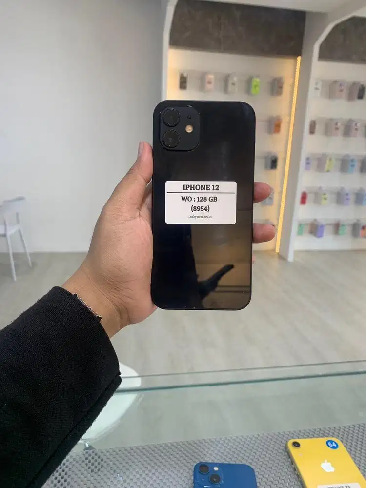 Iphone 12 128 full set normal nominus menerima jual dan tukar tambah