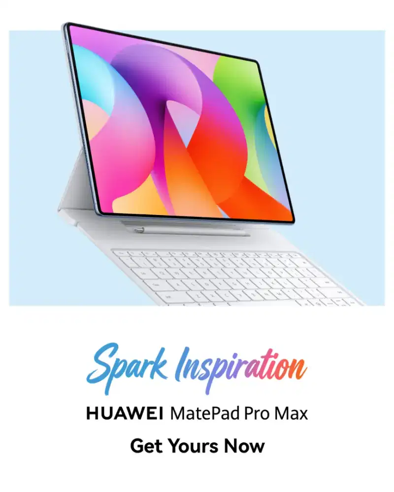 Huawei Matepad Promox sudah tersedia!