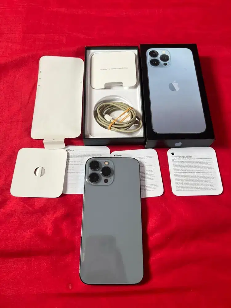 IPHONE 13 PRO MAX 256GB RESMI IBOX FULL ORI