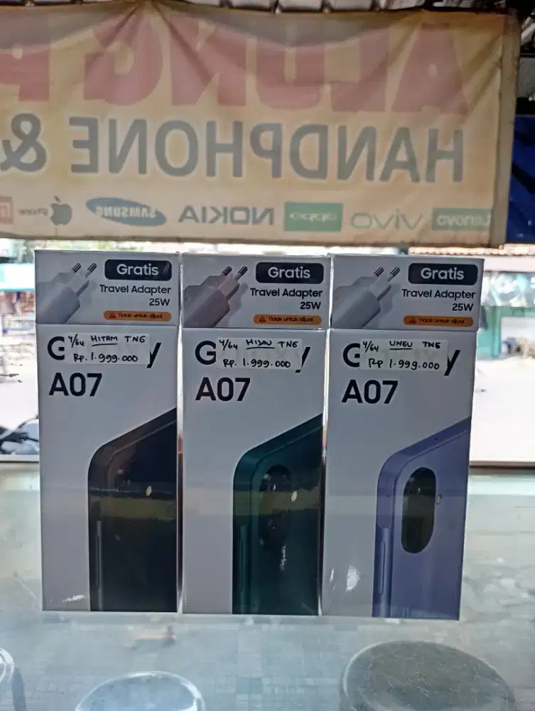 SAMSUNG A07 RAM TOTAL 8GB / 64GB