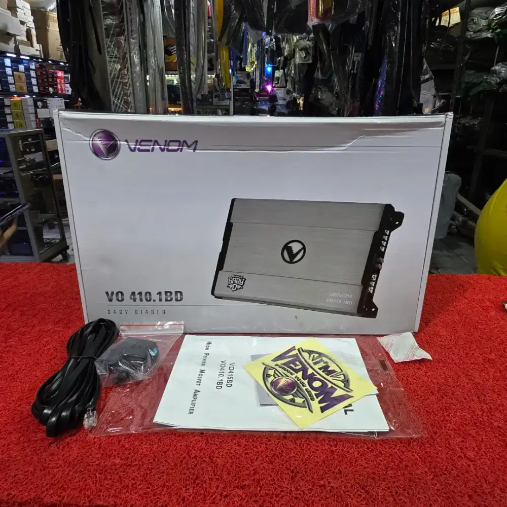 Power Monoblock VENOM DIABLO BABY VO 410.1BD
