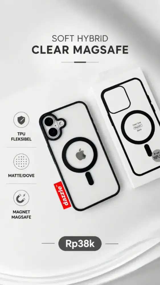 Soft Hybrid Clear Magsafe