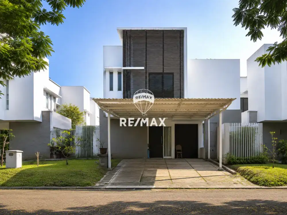 Jarang ada!! Disewakan Rumah Mewah Contemporary Modern di Vermont Parkland, Telaga Golf BSD City