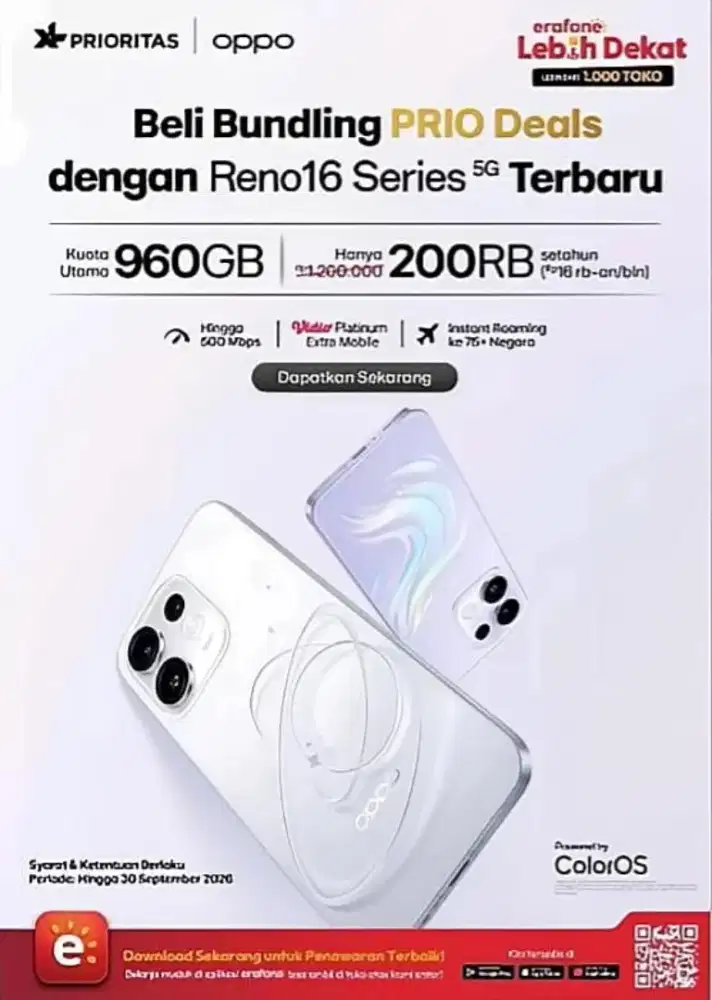 Ready Stok New Oppo Reno 16F 5G