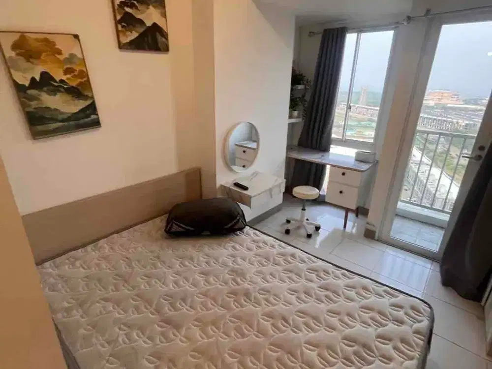 Disewakan Apartemen Tokyo Riverside Pik2 studio 22jt/thn