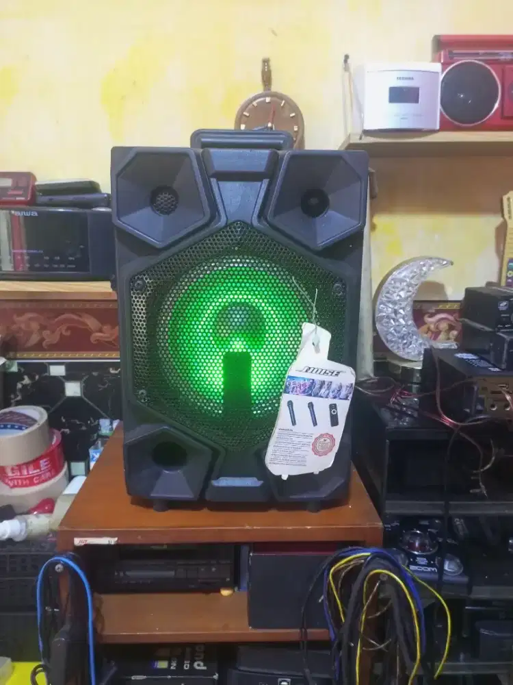 Speaker karaoke bltooth noise
