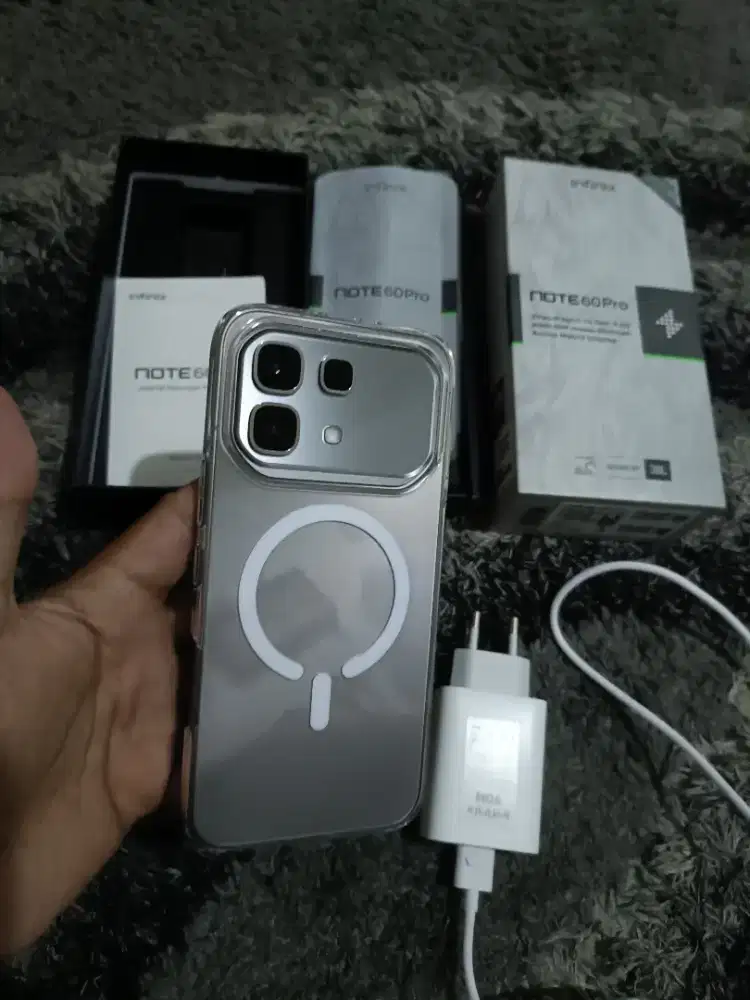 Infinix note 60pro 5G ram 12+12/256 mulus no minus fullset ori bh 100%