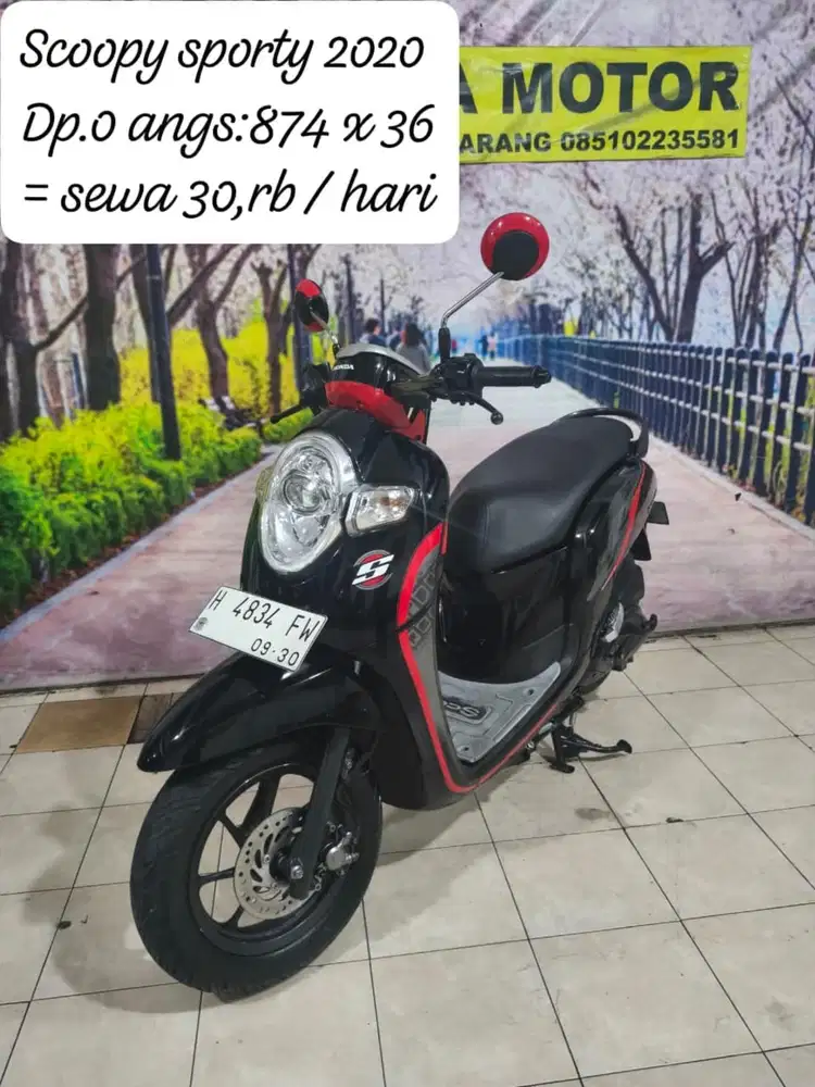 Scoopy Sporty istimewa