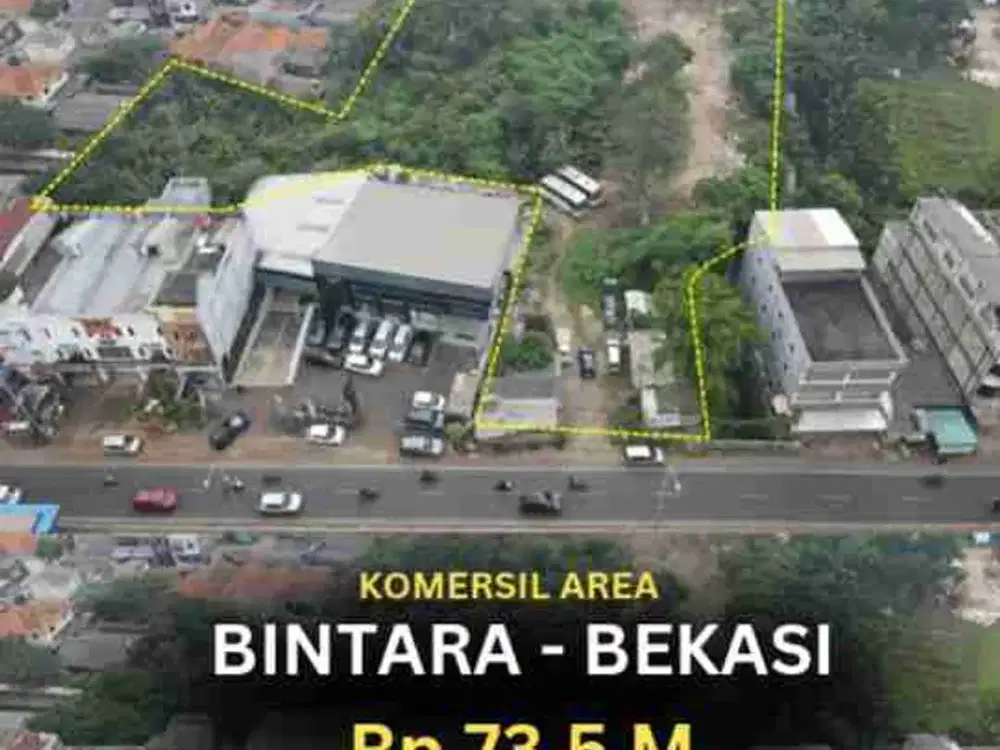 Jual Tanah Murah Bintara Kalimalang Nempel Tol Becak Kayu