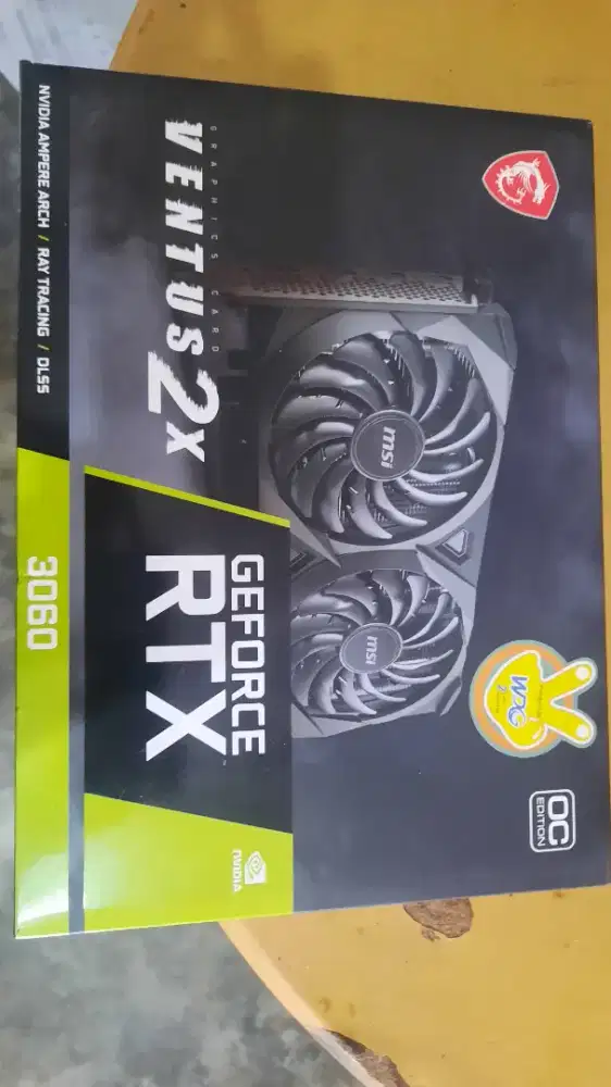 Vga card MSI RTX 3060 12gb OC Edition