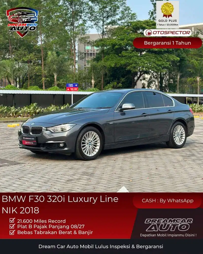 BMW F30 320i Luxury Line NIK 2018