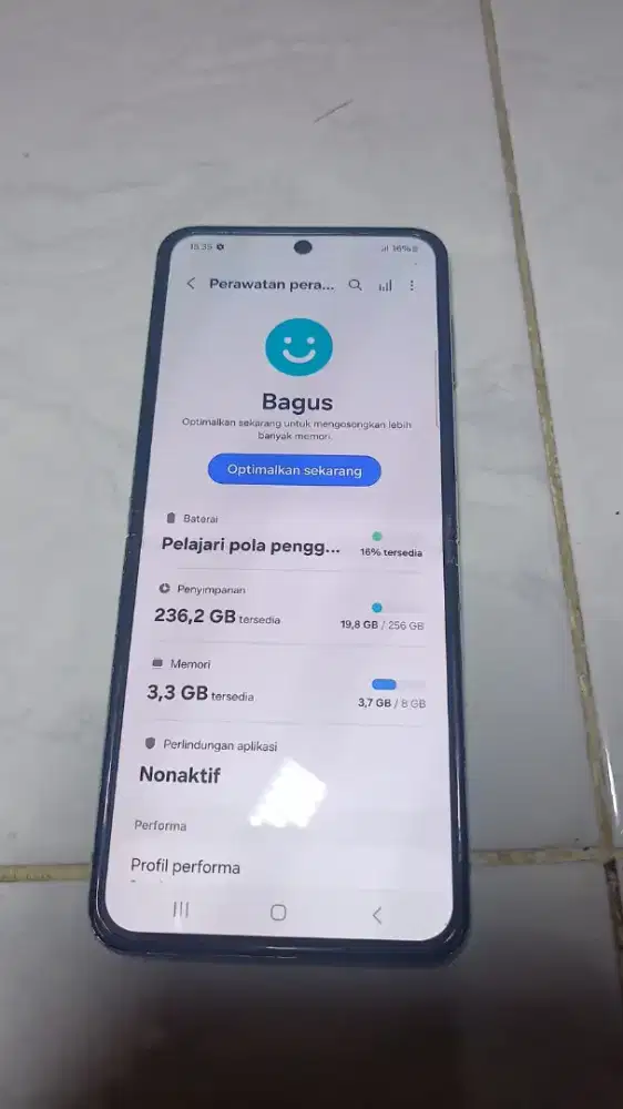 Samsung flip 5 8 /256 mulus