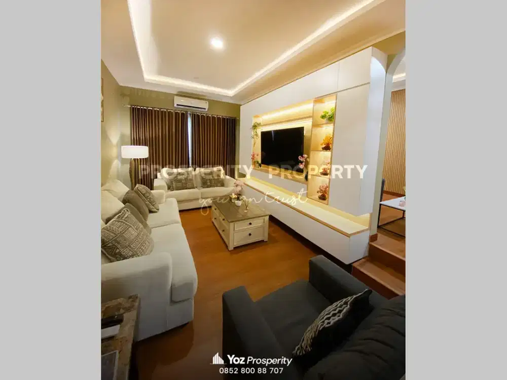 Rumah Full Renovasi dan Interior di Cluster Flamingo The Springs Summarecon Gading Serpong