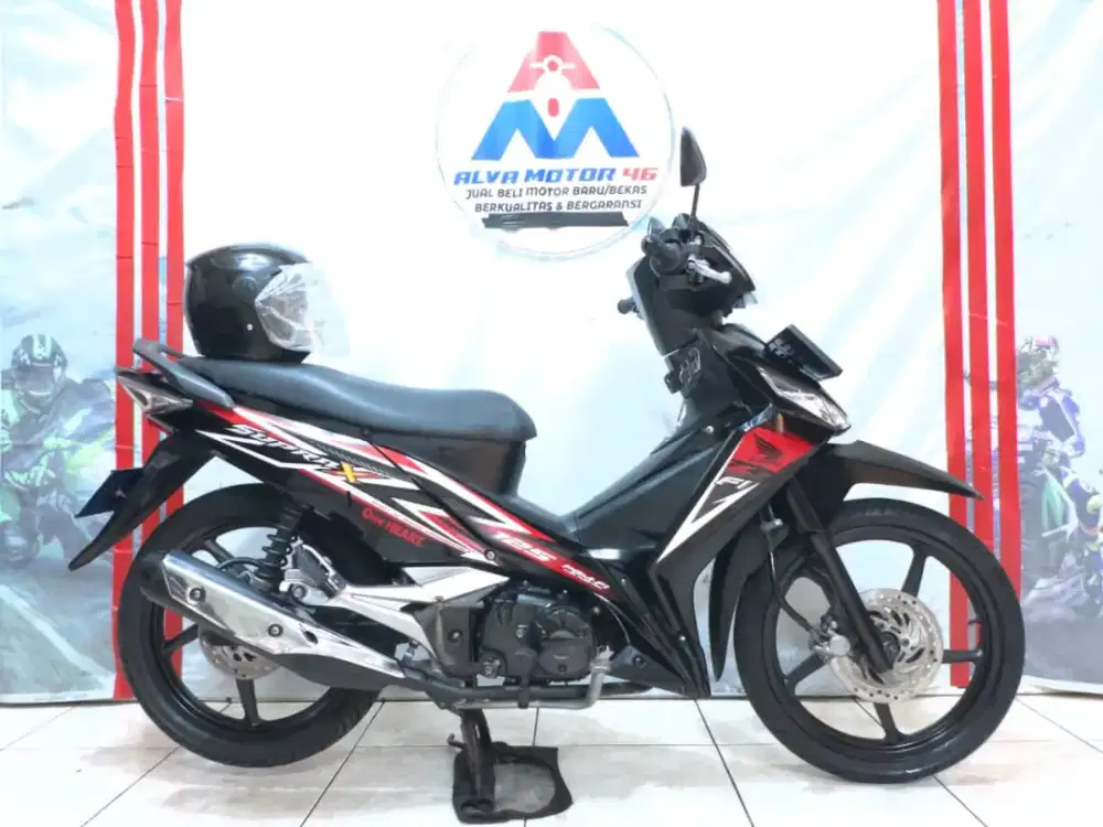 HONDA SUPRA X 125 TH 2015 DOUBLE DISC LOW KM ORISINIL MULUS NO MINUS