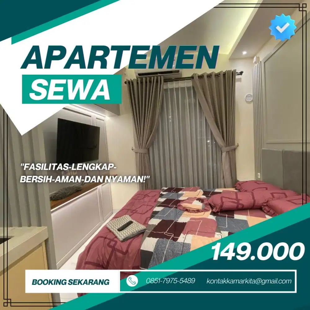 Sewa Apartemen Harian/Transit BASSURA CITY Jakarta Timur Termurah