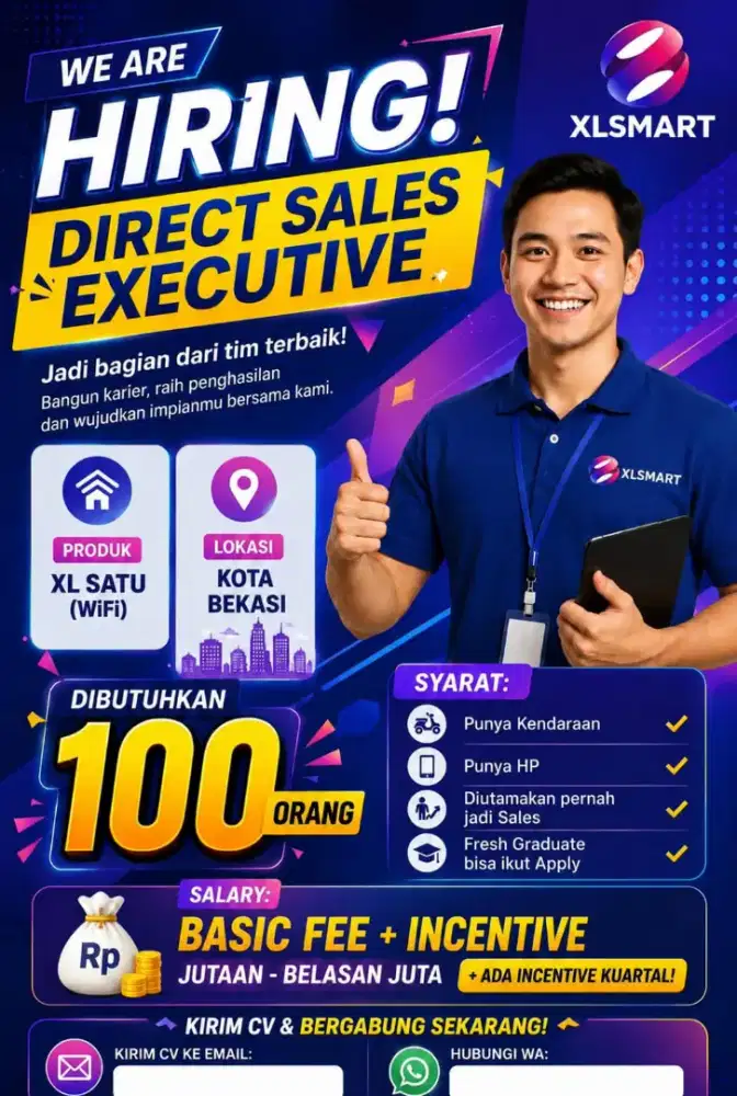 XL satu buka loker besar besaran