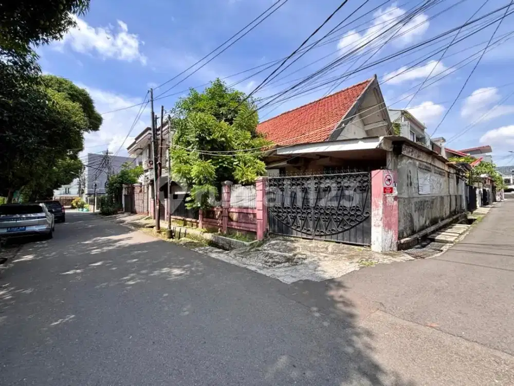 Rumah Hitung Tanah Termurah di Tebet Barat Akses Jalan Lebar