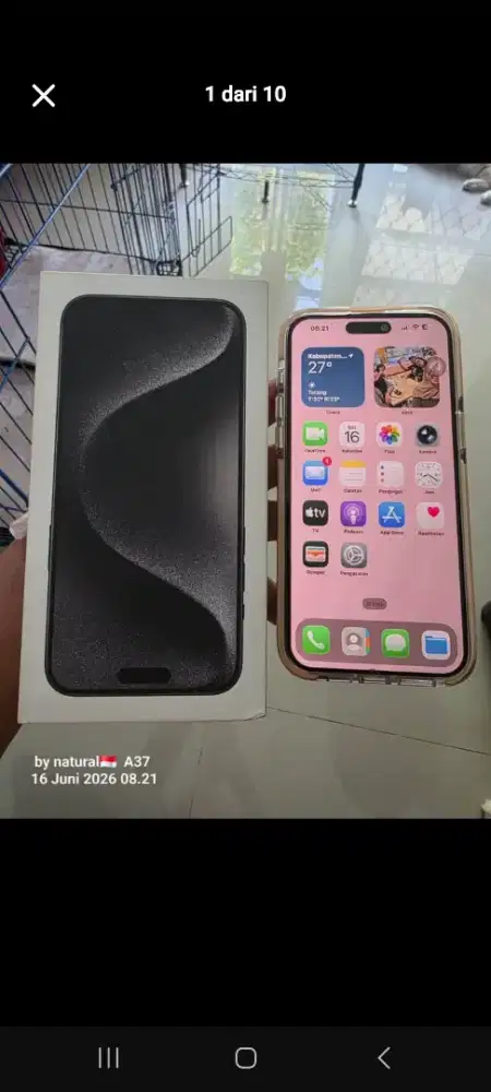 Dijaul Iphone 15 PM 256