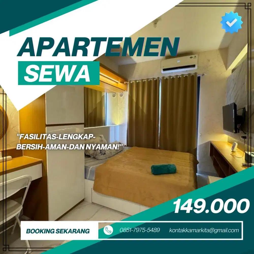 Sewa Apartemen Harian/Transit KALIBATA CITY Jakarta Selatan Termurah
