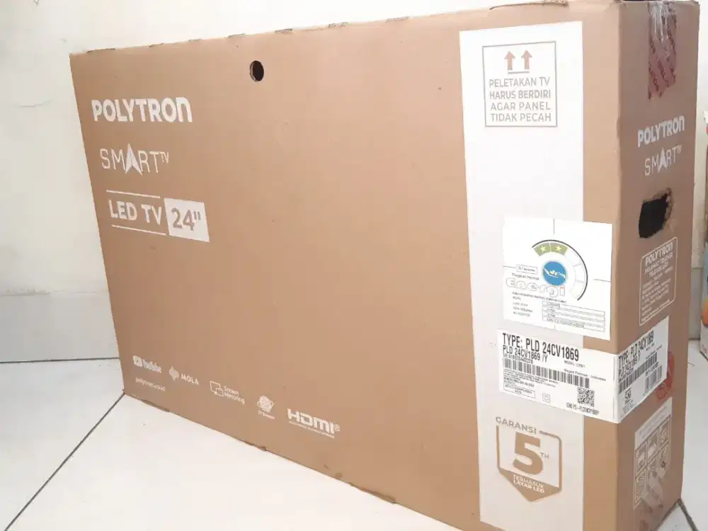 Android TV Smart TV Youtube Netflix POLYTRON 24 inc Fullset