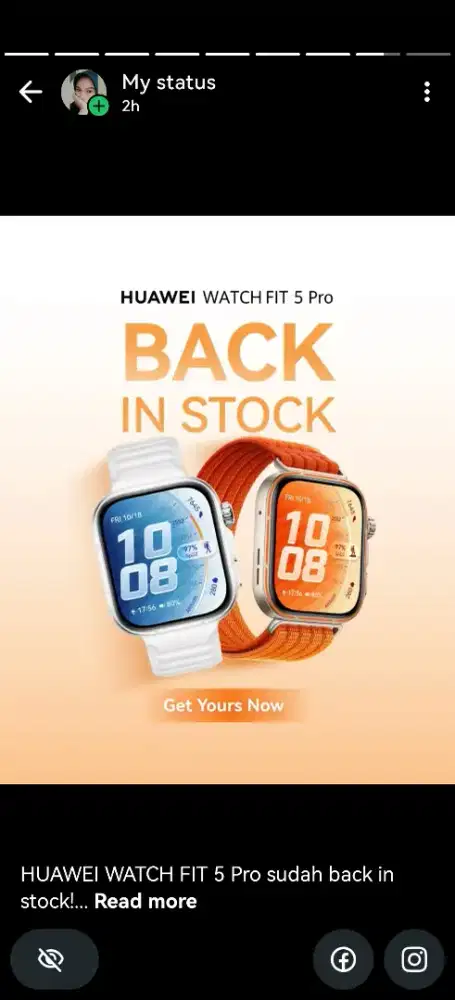 Huawei Wacth Fit 5 pro