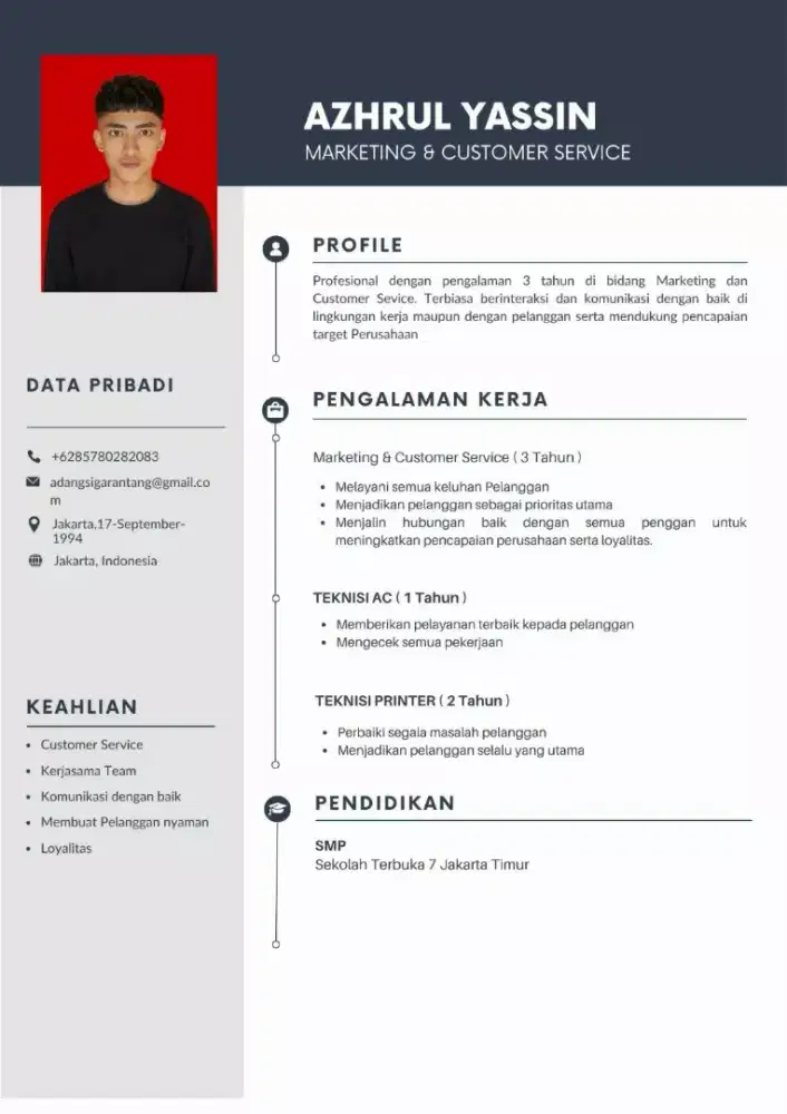 Teknisi & Administrasi