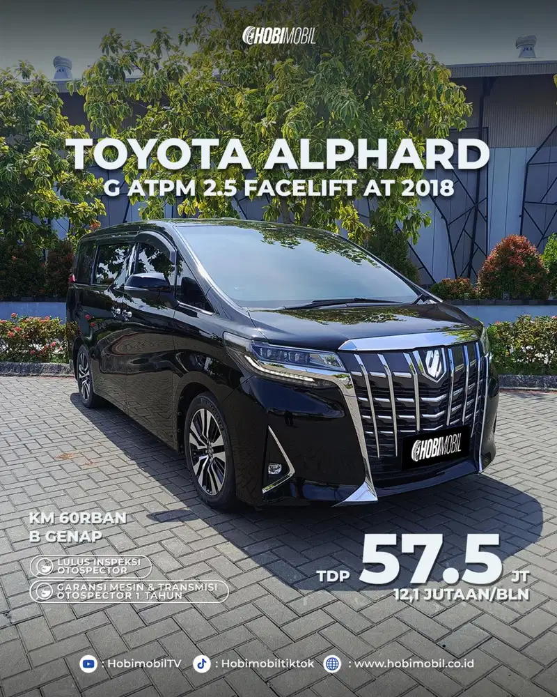 GARANSI MESIN 5TH Alphard ag ATPM facelift 2018