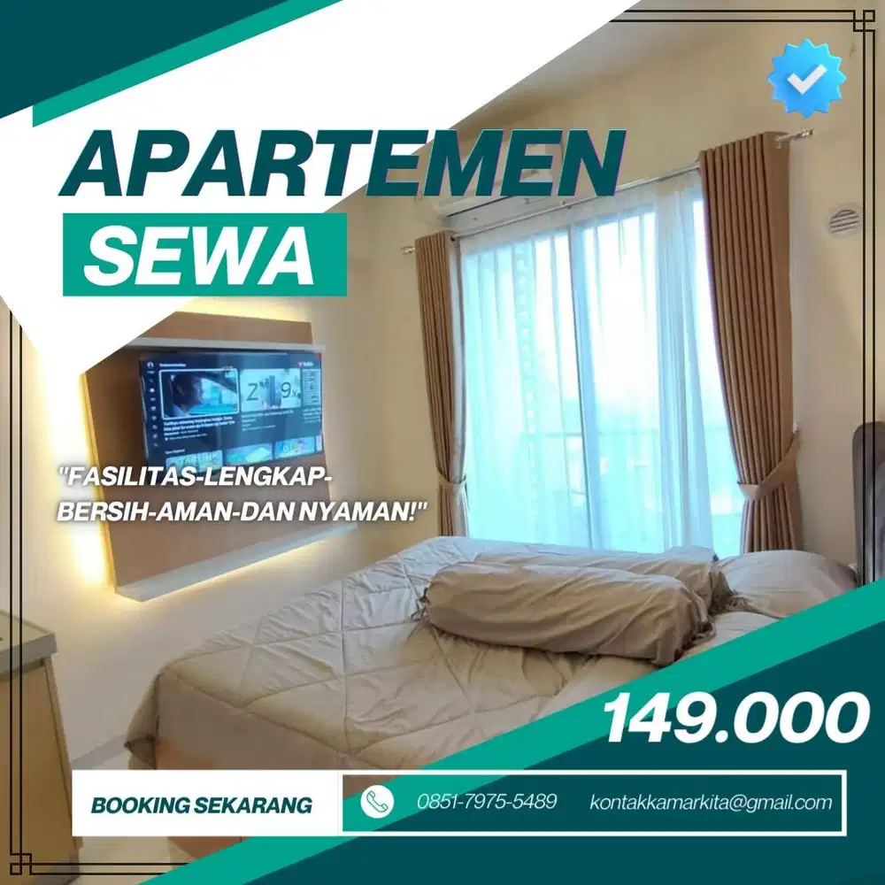 Sewa Apartemen Grand Kamala Lagoon Bekasi Harian/Transit Termurah