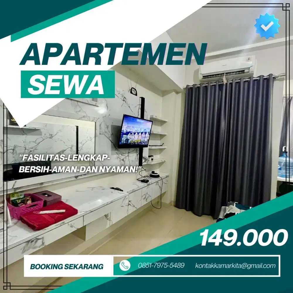 Sewa Apartemen Springlake Summarecon Bekasi Harian/Transit Termurah
