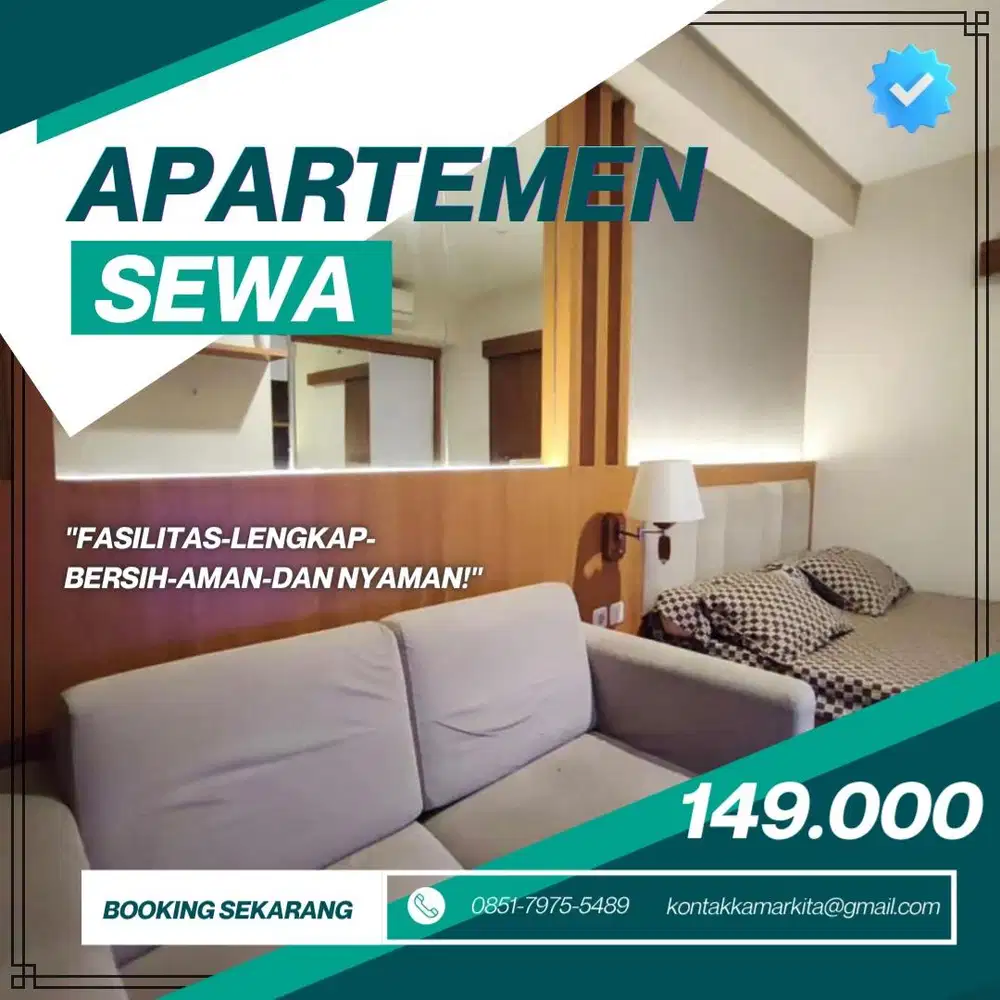 Sewa Apartemen Bekasi Timur Transpark Juanda Harian/Transit Termurah
