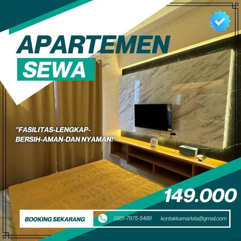 Sewa Apartemen Patraland Urbano Bekasi Utara Harian/Transit Termurah