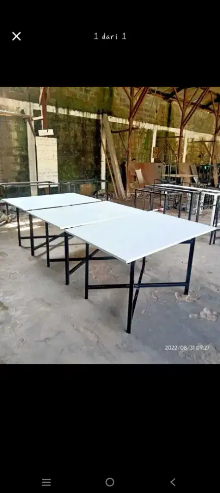 Meja lipat meja portable meja makan meja cafe