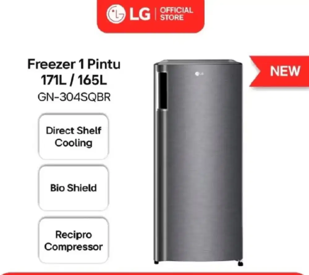 Di jual cepat 1 buah Freezer LG