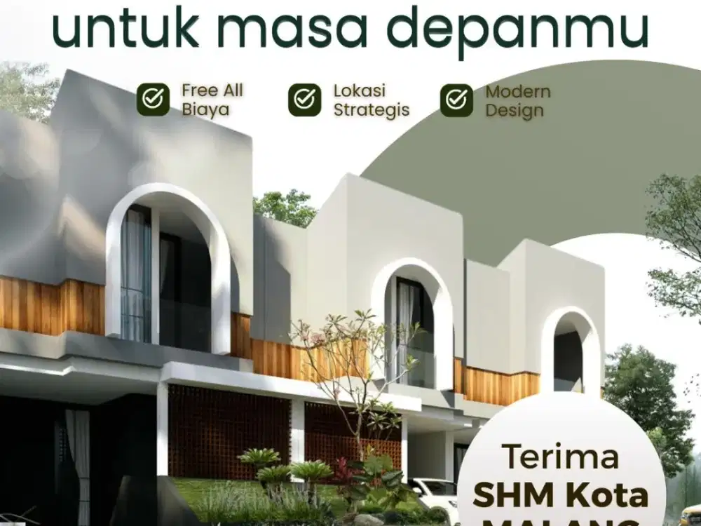 Rumah murah siap huni lokasi merjosari lowokwaru malang kota