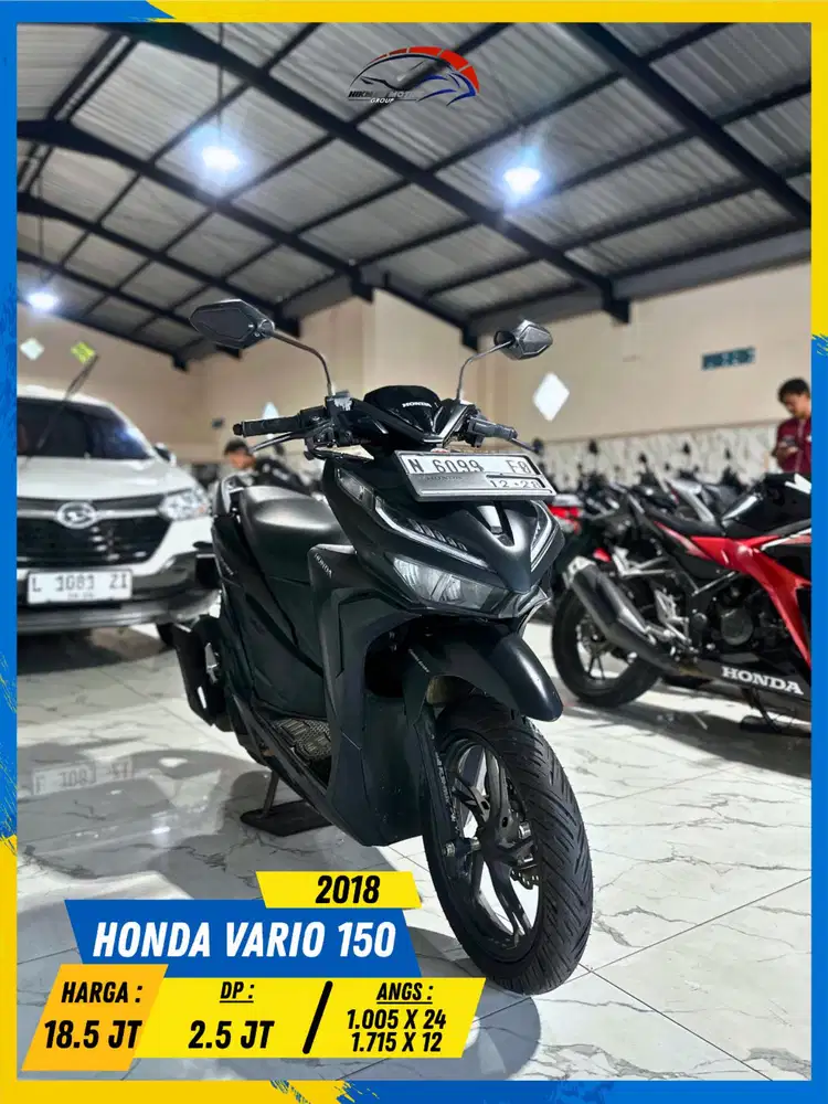 HONDA VARIO 150 2018 NEGO SAMPE DEAL LURR HIKMAH MOTOR KEPUH MALANG