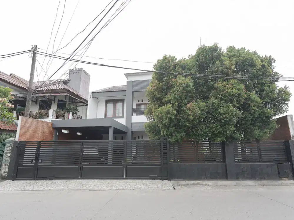 Rumah Tanah Luas 5 Menit ke Pintu Tol Jatibening Bebas Banjir J-43331