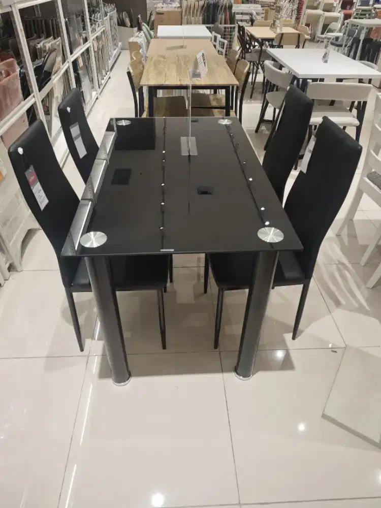 Set meja makan Aesthetic