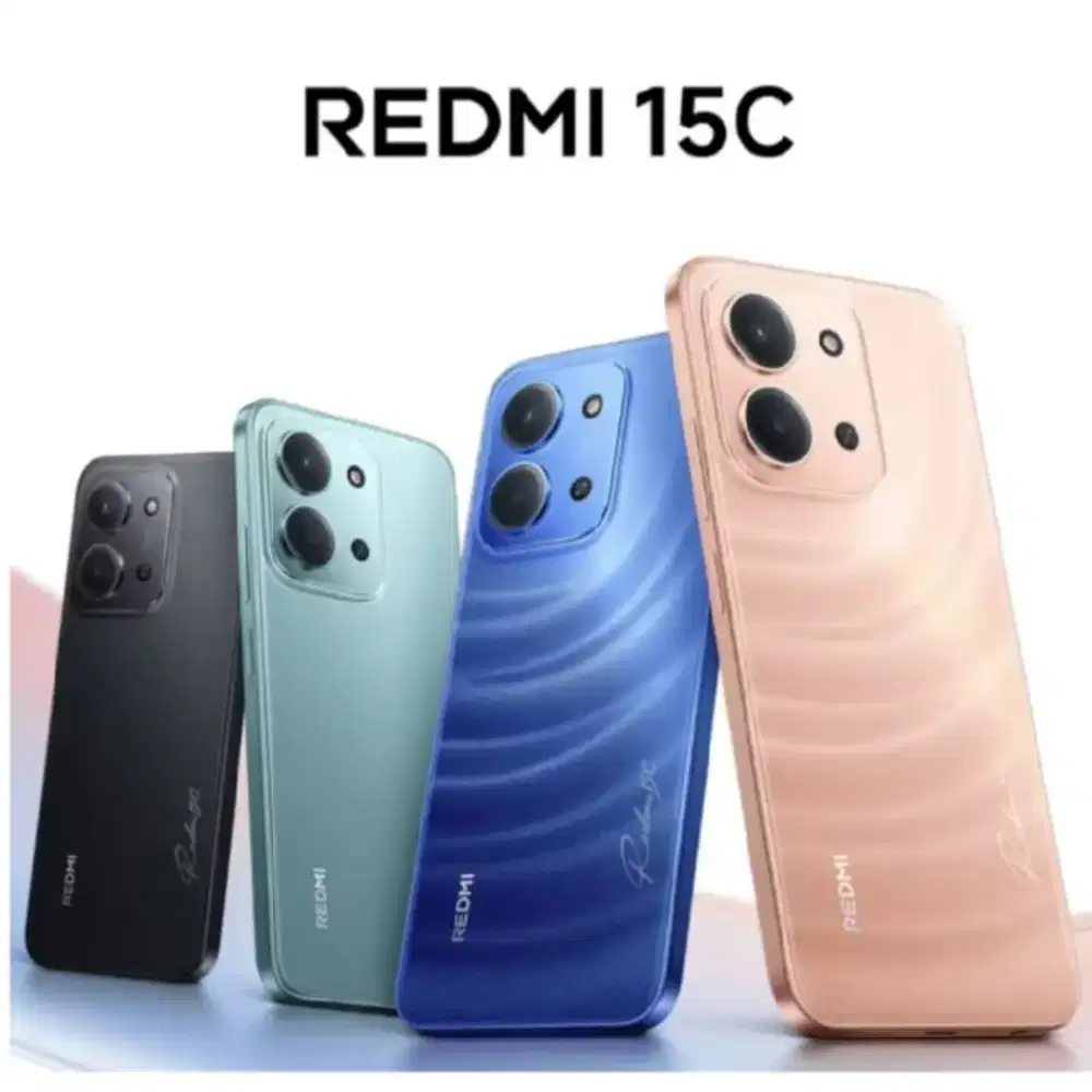 Cicilan hp redmi 15c cuma pakai ktp aja