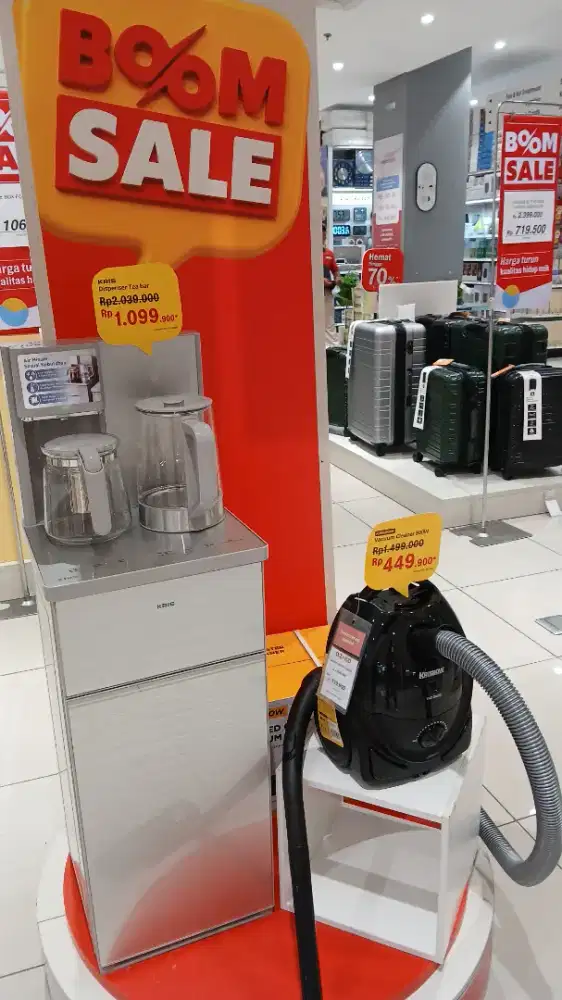 Dispenser, vacum