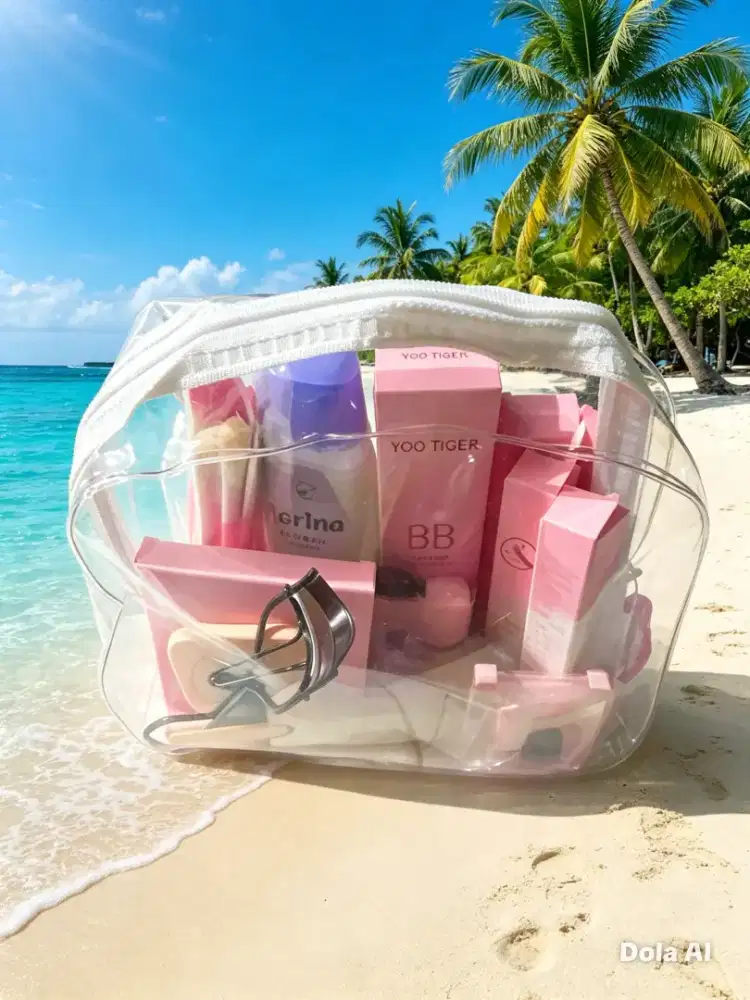 Jual make up satu set buat wanita ibu ibu