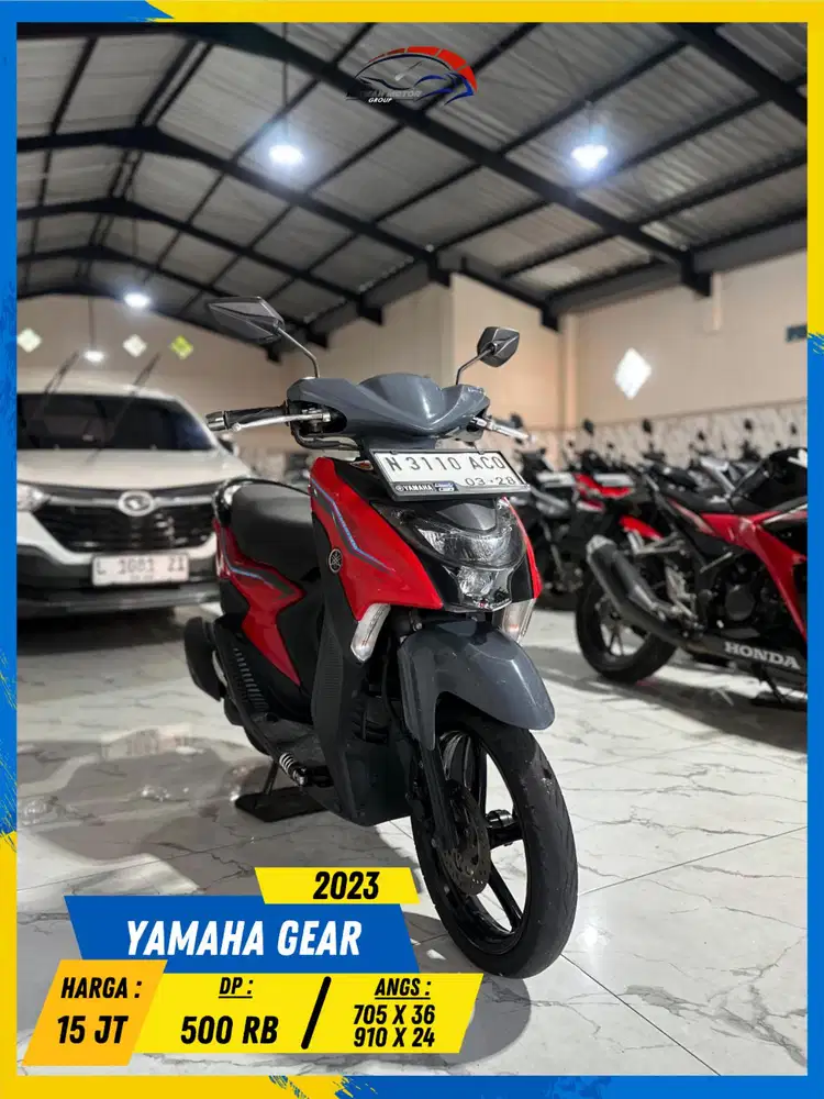 YAMAHA GEAR 2023 BEKAS RASA BARU BOSSKU HIKMAH MOTOR KEPUH MALANG