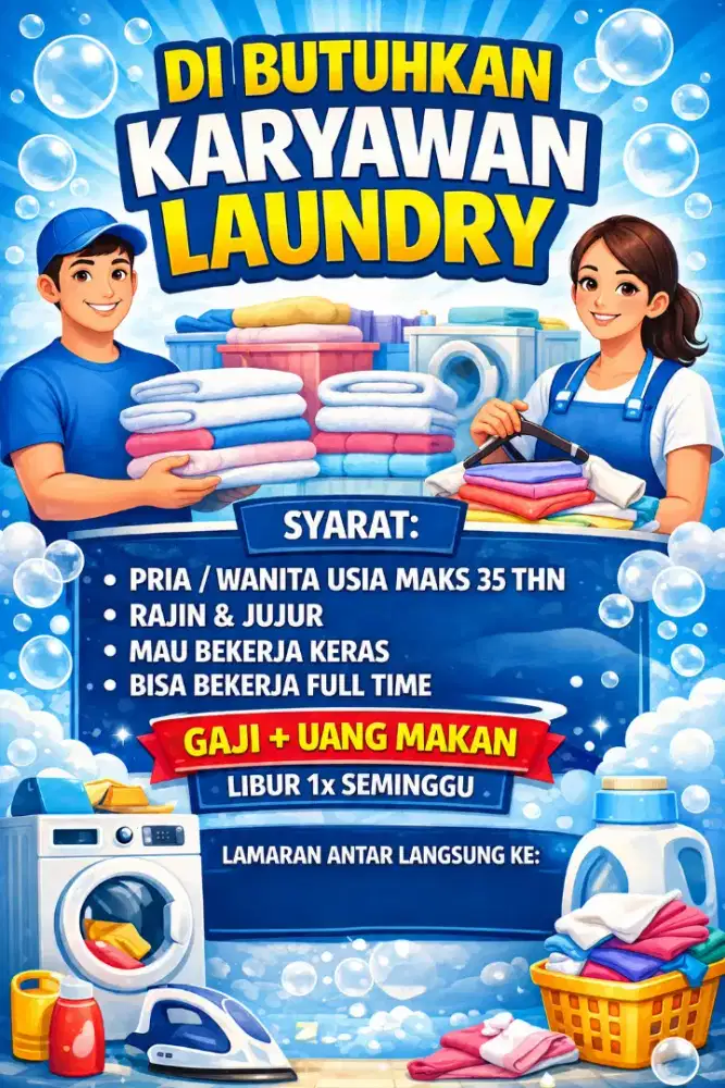 Karyawan Laundry