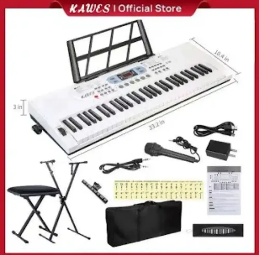Alat Musik Piano Baru HM