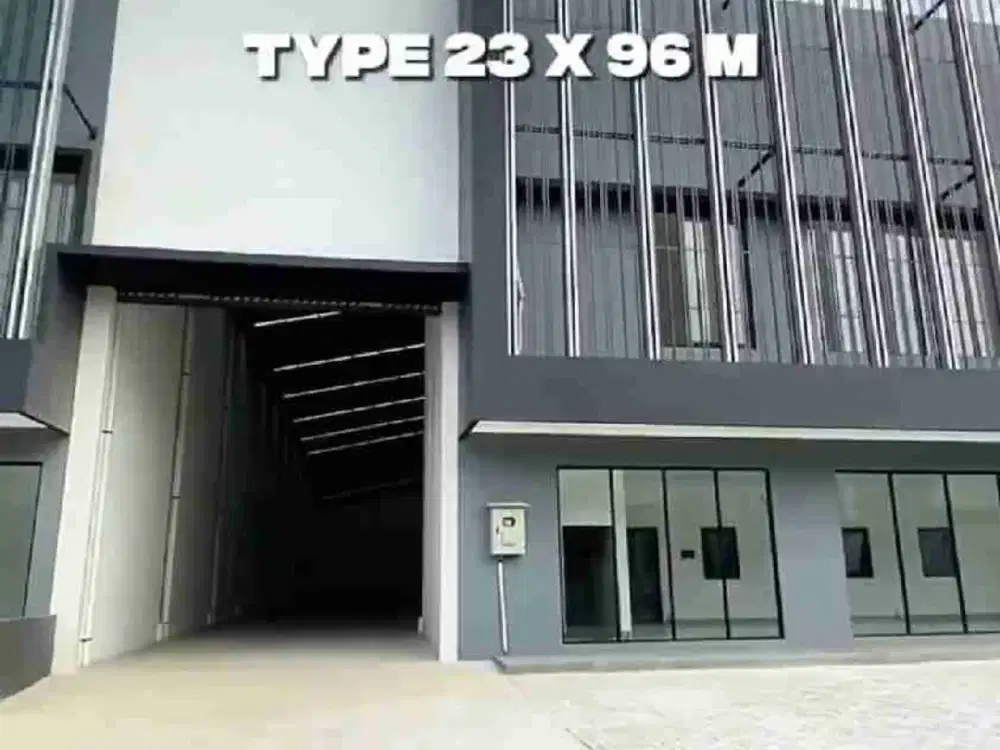 Dijual / Sewa Gudang Blessindo Kawasan Industrial Estate Legok Tangerang