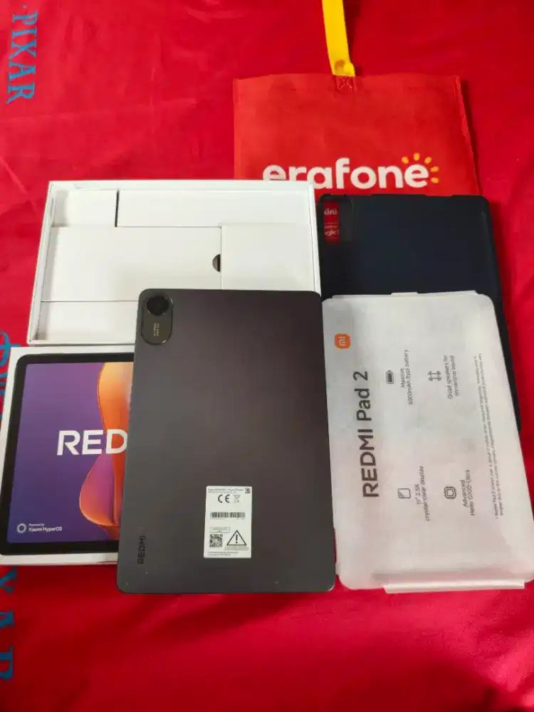 REDMI PAD 2 RAM 4/128 full ORI SIAP PAKAI
SUDAH DAPET SOFCES