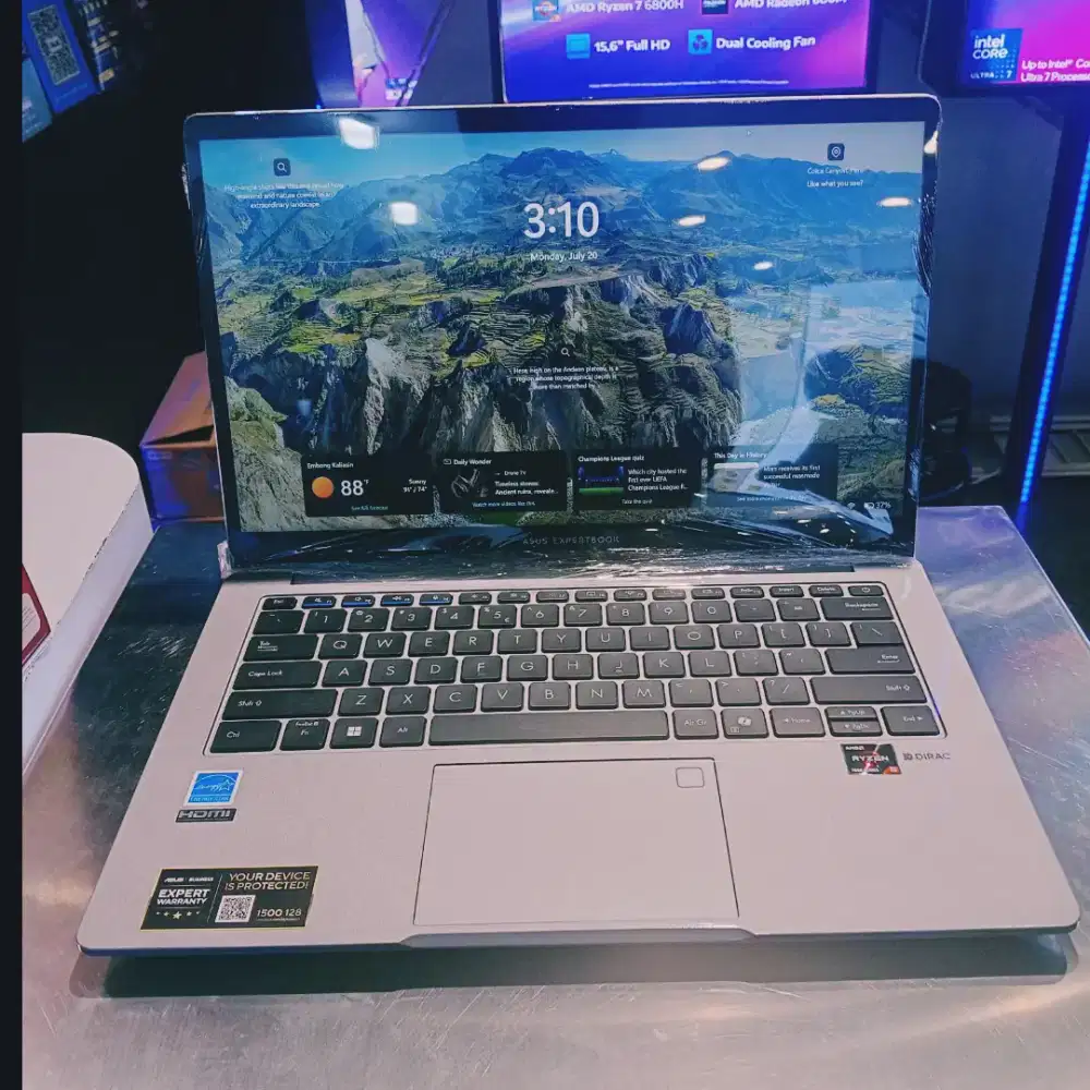 Laptop PC Baru Silver Sby