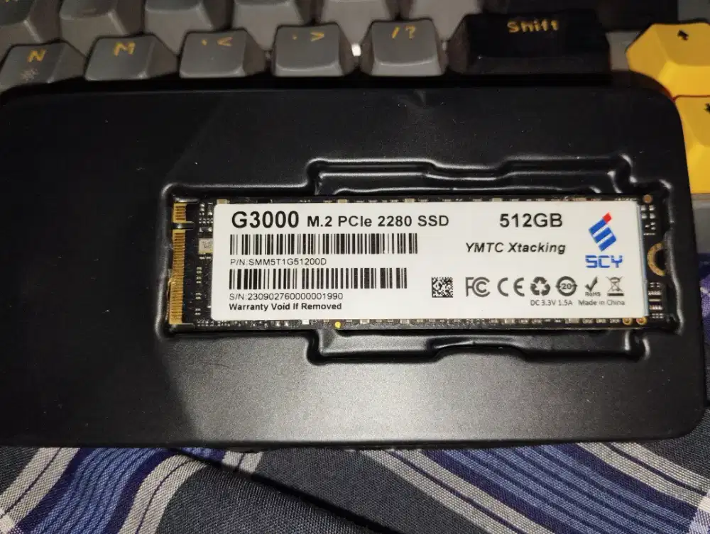 SSD SCY (Hisekmi) G3000 512GB NVME Gen 3