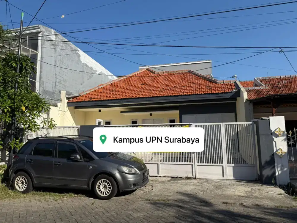 DIJUAL RUMAH RUNGKUT ASRI COCOK UNTUK KOS-KOSAN DEKAT KAMPUS SAFE 224